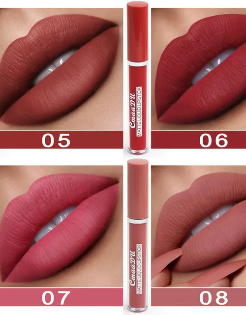 Load image into Gallery viewer, Women&#39;s Non-stick Cup Waterproof Matte Lipstick 2668south
