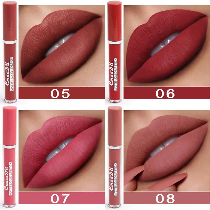 Women's Non-stick Cup Waterproof Matte Lipstick 2668south