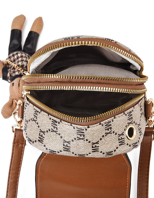 Load image into Gallery viewer, Women&#39;s Retro Multi-layer Messenger Mobile Phone Bag 2668south
