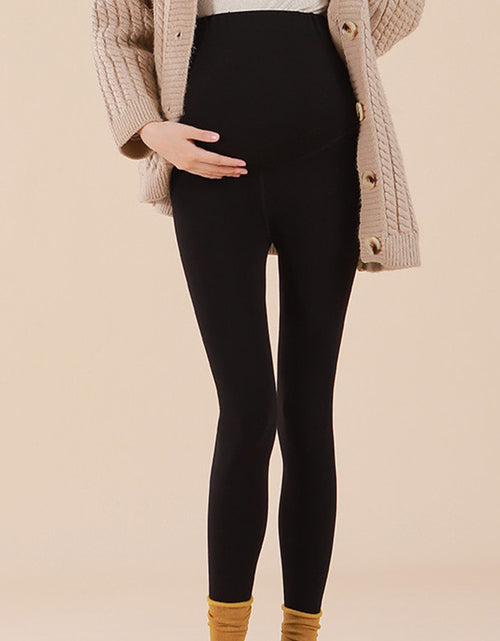 Load image into Gallery viewer, Wool Pregnant Women&#39;s Pants Extra Thick Warm With Velvet 2668south
