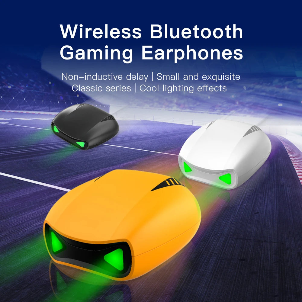 X2 Pro TWS Gaming Bluetooth Earphone 5.1 IPX5 Waterproof Wireless Headset Touch Control Earbuds with Wireless Charging Case 2668south