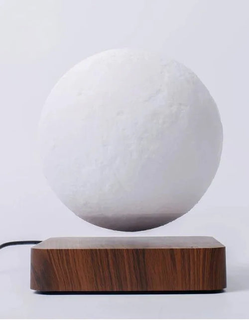 Load image into Gallery viewer, ZK30 Levitating Moon Lamp Night Light Floating 3D Printing LED Moon Lamp with Wooden Base and Magnetic with 3 Colors 2668south
