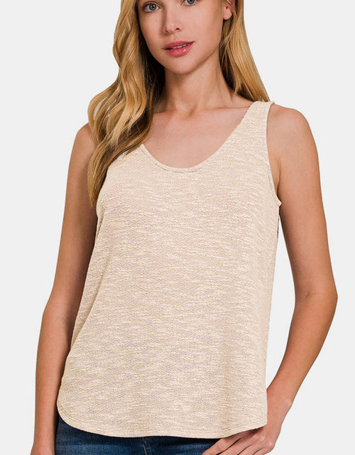 Load image into Gallery viewer, Zenana Curved Hem Round Neck Tank 2668south
