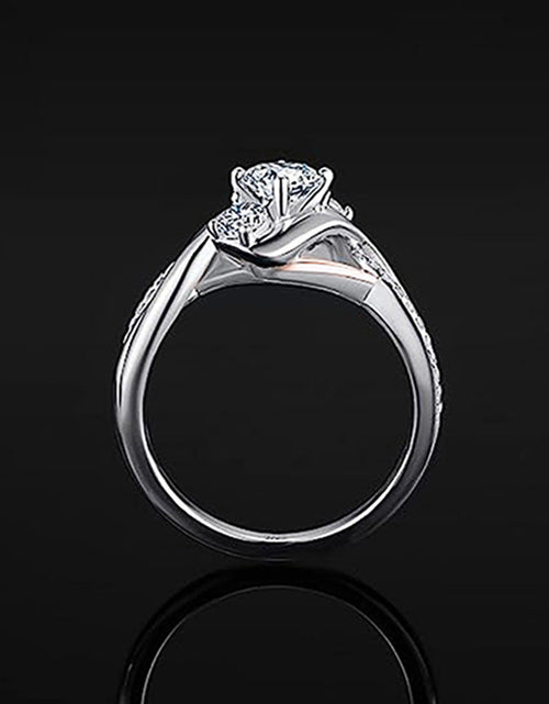 Load image into Gallery viewer, Zircon Shiny Ring For Women Fashion Geometry Pattern 2668south
