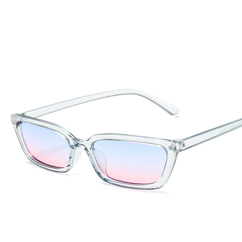 Narrow Frame Sunglasses Two-tone Sunglasses