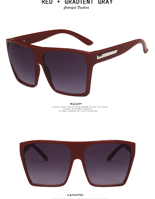 Load image into Gallery viewer, Large Rim Sunglasses Personalized Sunglasses
