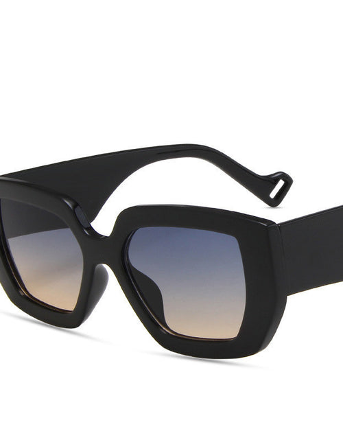 Load image into Gallery viewer, Side Sunglasses Personality Polygon Contrast Sunglasses Retro Sunglasses
