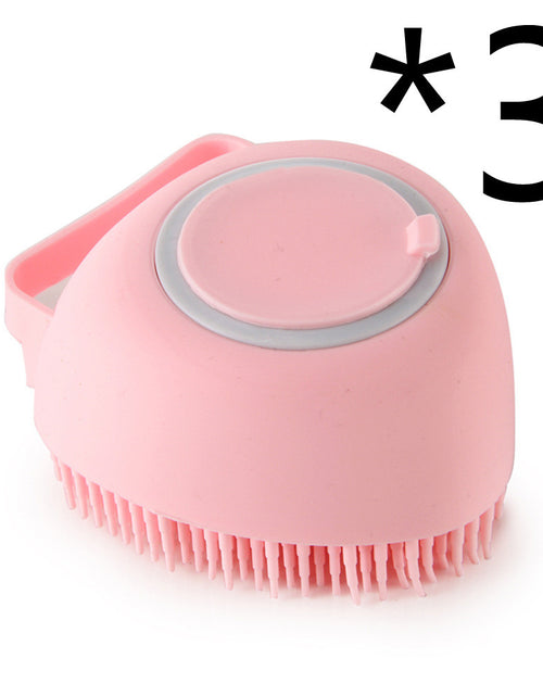 Load image into Gallery viewer, Silicone Dog Bath Massage Gloves Brush Pet Cat Bathroom Cleaning Tool Comb Brush For Dog Can Pour Shampoo Dog Grooming Supplies
