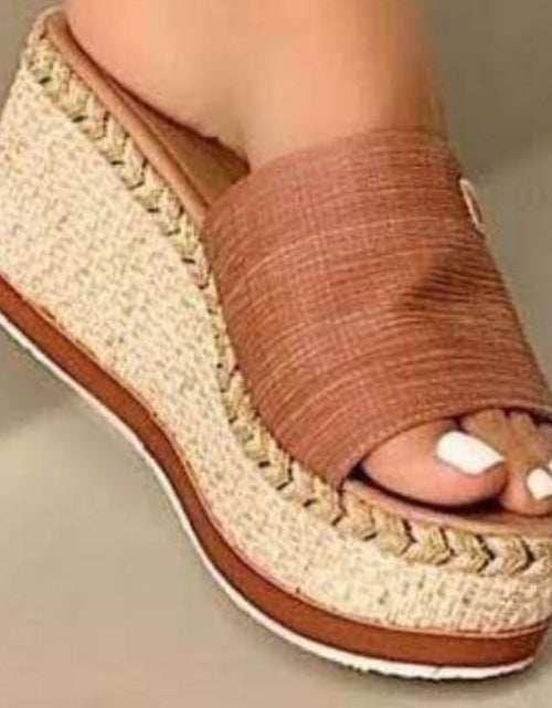 Load image into Gallery viewer, PU Leather Open Toe Sandals
