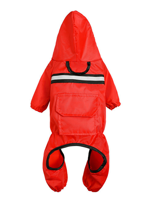 Load image into Gallery viewer, Pet Reflective Raincoat Pet Clothes Pet
