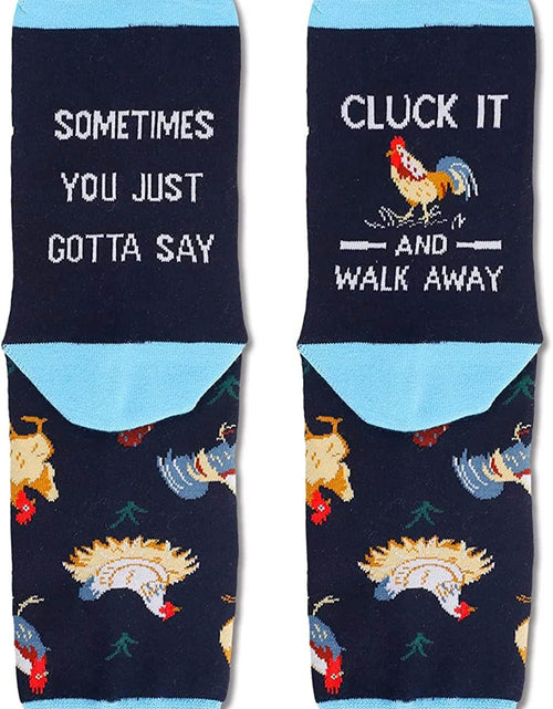 Load image into Gallery viewer, Women Men Chicken Socks Goat Socks Flamingo Dog Sloth Animal Gifts
