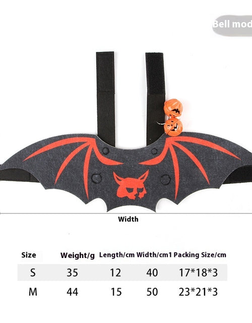 Load image into Gallery viewer, Halloween Pet Batwing Cat Pet Costume
