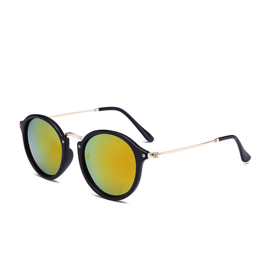 Load image into Gallery viewer, Metal Round Face Sunglasses Retro Driver Sunglasses Men And Women Sunglasses
