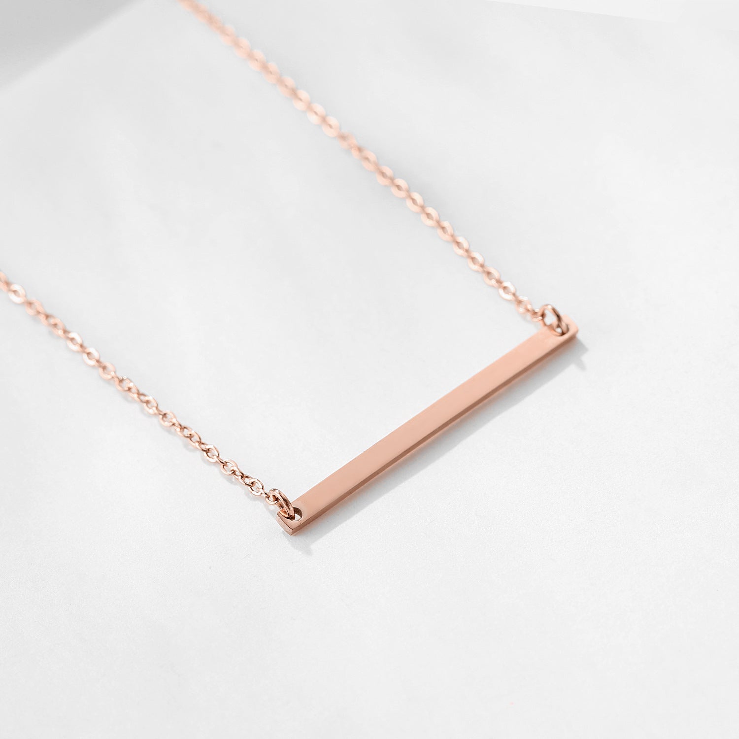 Geometric Single Long Women's Necklace - 2668south