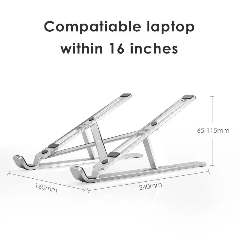 Laptop stand cooling portable adjustable stand - 2668south