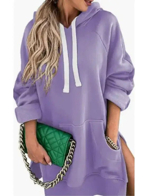 Load image into Gallery viewer, long-sleeved sweater Fleece Hooded Long-sleeved Sweater 2668south
