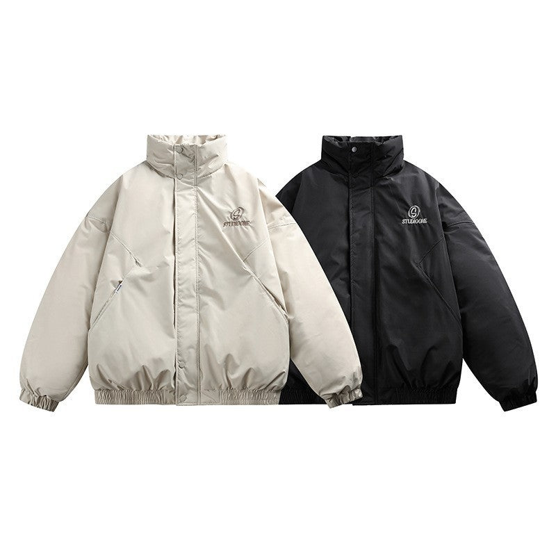 Male Outdoor Loose White Duck Down Jacket - 2668south